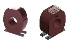 image Transformadores de corriente en miniatura, diseño circular.